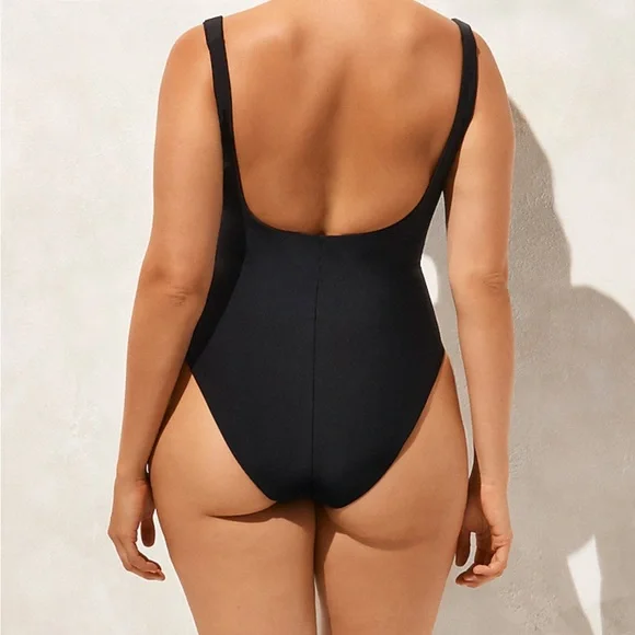 J.Crew NWT Claudia Classic Sculpt One Piece Swimsuit - Picture 2 of 6